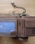 Бумажник с металлической цепочкой «Harry Truck» KLONDIKE 1896 KD1016-02