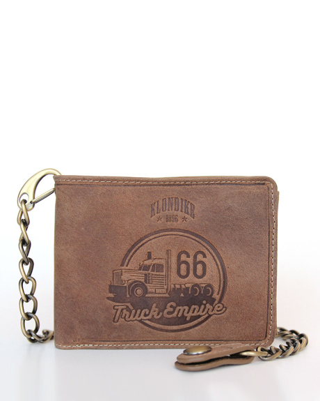 Бумажник с металлической цепочкой «Harry Truck» KLONDIKE 1896 KD1016-02