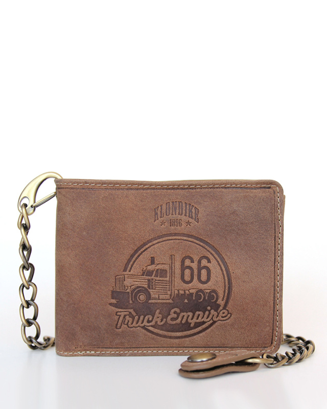 Бумажник с металлической цепочкой «Harry Truck» KLONDIKE 1896 KD1016-02
