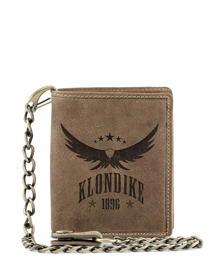 Бумажник с металлической цепочкой «Wayne Eagle» KLONDIKE 1896 KD1018-02