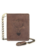 Бумажник с металлической цепочкой «Wayne Deer» KLONDIKE 1896 KD1020-02