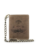 Бумажник с металлической цепочкой «Wayne Bike» KLONDIKE 1896 KD1022-02