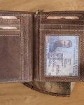 Бумажник с металлической цепочкой KLONDIKE 1896 коллекция «ИСТОК | MAIN» KD1024-02